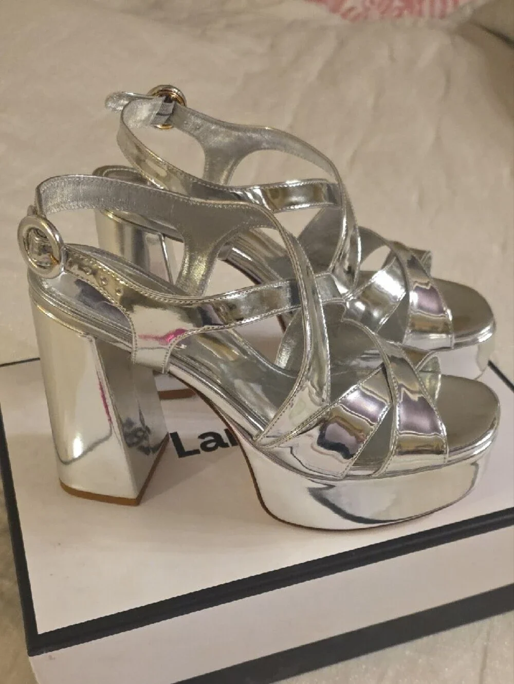 Larroude silver style